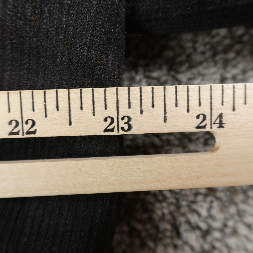 VTG Givenchy Blazer Mens‎ 46L Gray Pinstripe Wool Sport Coat Suit Jacket Top USA - Picture 9 of 15